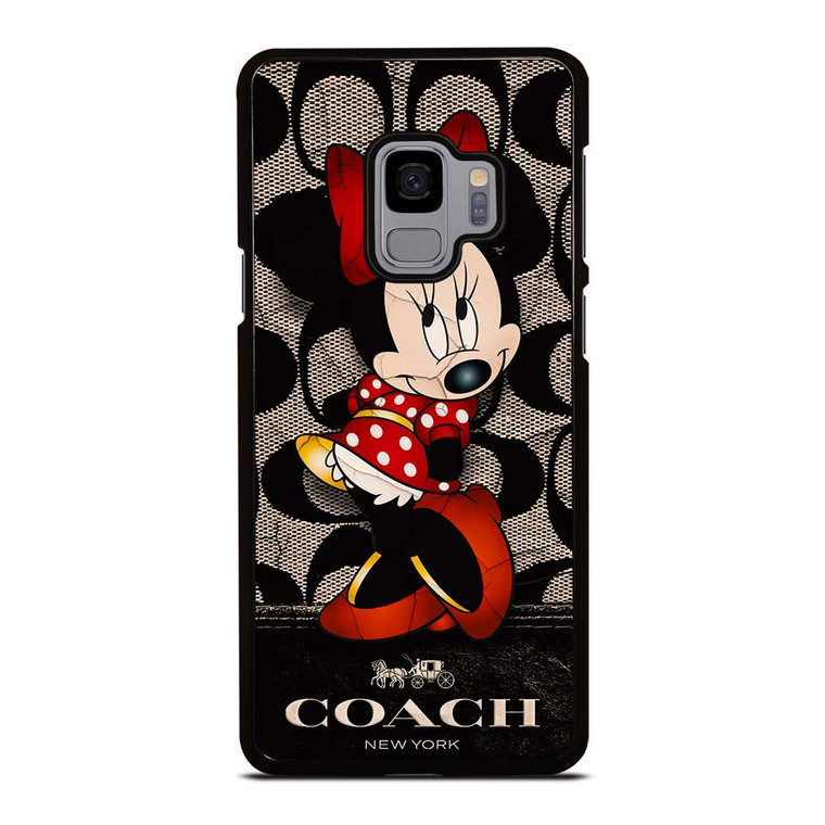 CUTE COACH MINNIE MOUSE Samsung Galaxy S9 Case Cover