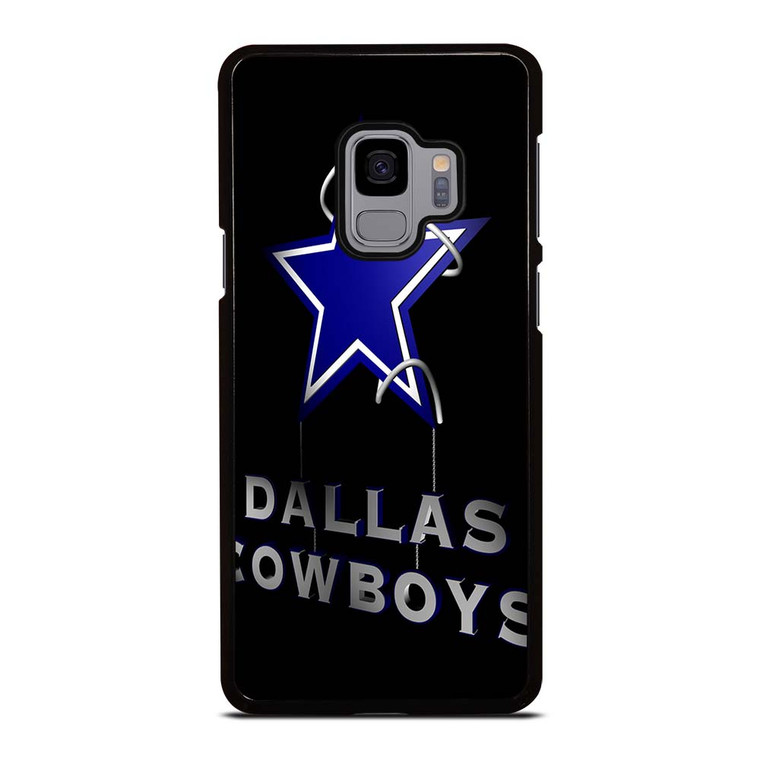DALLAS COWBOYS HANGING LOGO Samsung Galaxy S9 Case Cover DALLAS COWBOYS HANGING LOGO Samsung Galaxy S9 Case Cover