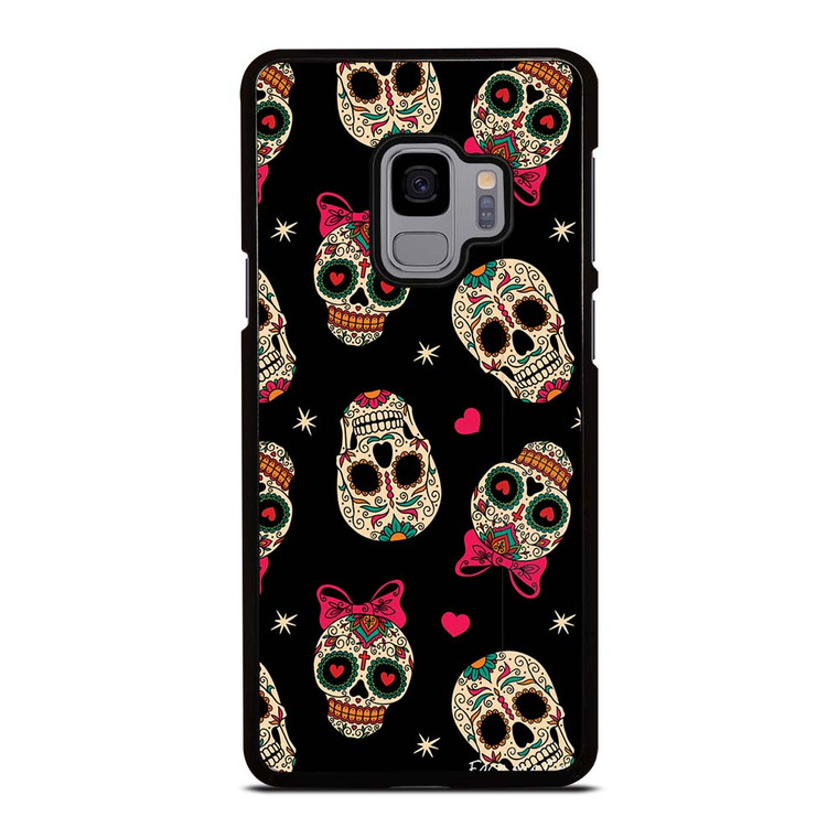 DAY OF THE DEAD CUTE PATTERN Samsung Galaxy S9 Case Cover