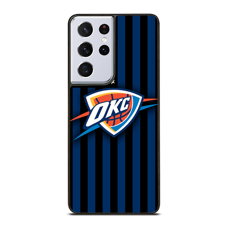 OKLAHOMA CITY THUNDERS NBA USA FLAG Samsung Galaxy S21 Ultra Case Cover