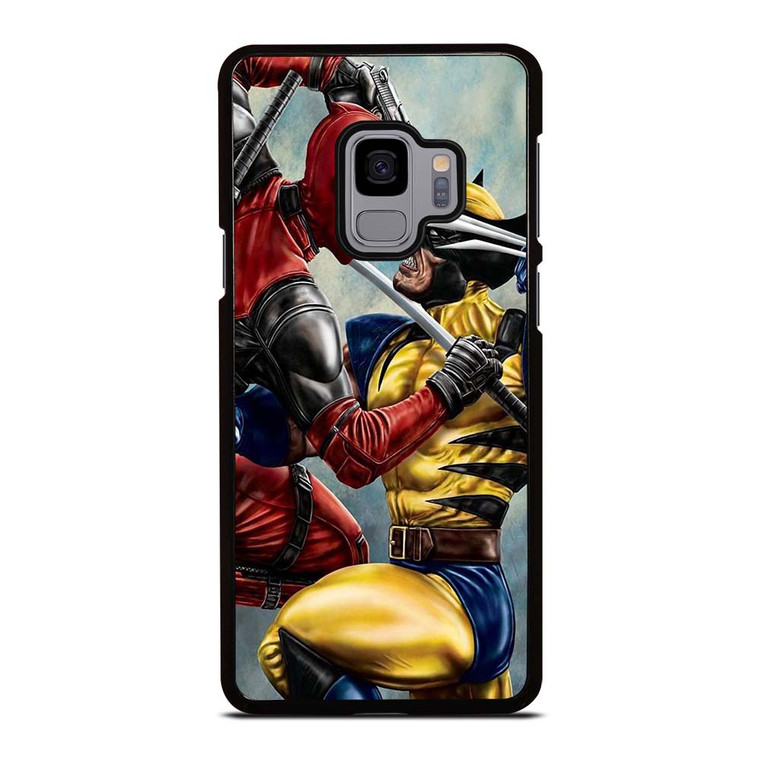 DEADPOOL VS WOLVERINE Samsung Galaxy S9 Case Cover