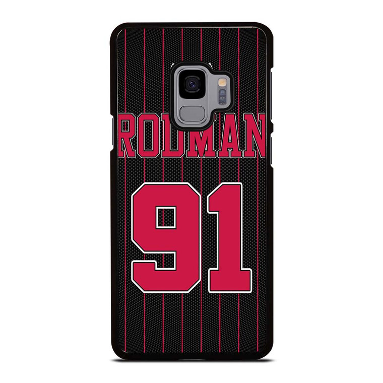 DENNIS RODMAN CHICAGO BULLS 2 Samsung Galaxy S9 Case Cover