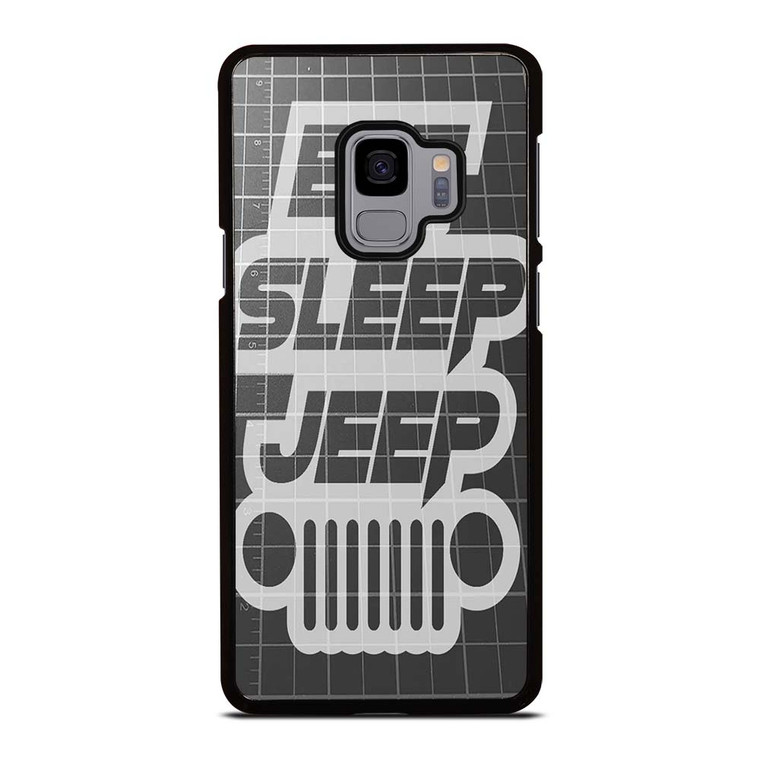 EAT SLEEP JEEP LOGO Samsung Galaxy S9 Case Cover