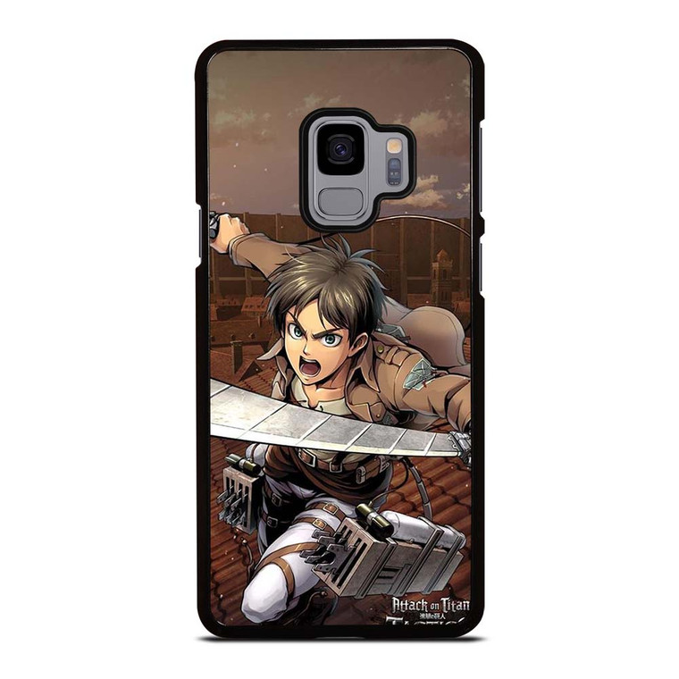 EREN YEAGER ATTACK ON TITAN TACTICS Samsung Galaxy S9 Case Cover