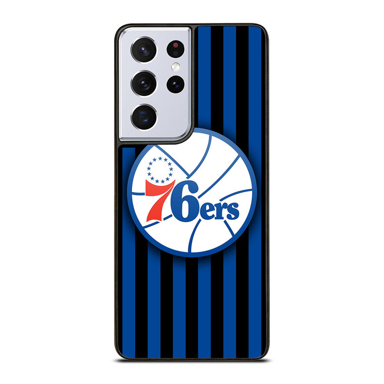 PHILADELPHIA 76ERS NBA USA FLAG Samsung Galaxy S21 Ultra Case Cover