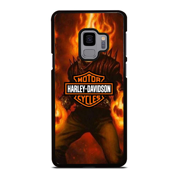 HARLEY DAVIDSON GHOST RIDER Samsung Galaxy S9 Case Cover