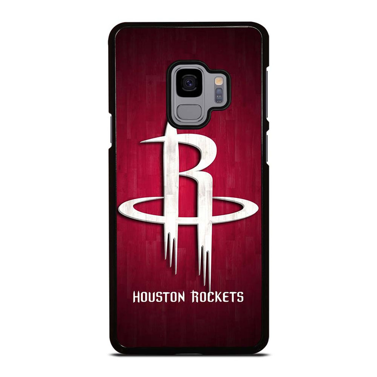 HOUSTON ROCKETS WOODEN LOGO 2 Samsung Galaxy S9 Case Cover