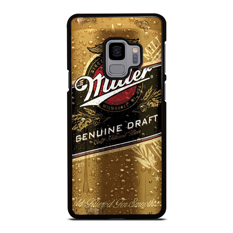 ICED MILLER GENUINE DRAFT BEER CAN Samsung Galaxy S9 Case Cover