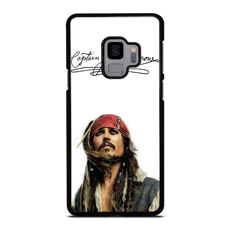 JACK SPARROW SIGNATURE PIRATES OF THE CARIBBEAN  Samsung Galaxy S9 Case Cover