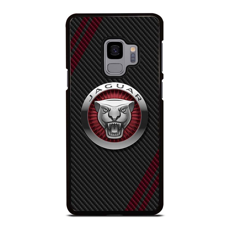 JAGUAR CARBON STRIPE LOGO Samsung Galaxy S9 Case Cover