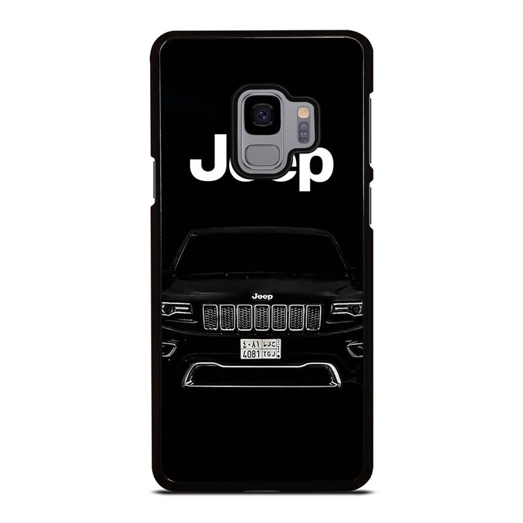JEEP BLACK CAR Samsung Galaxy S9 Case Cover