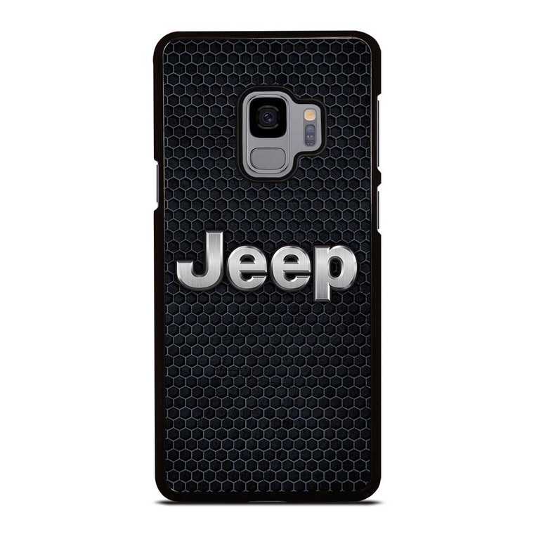 JEEP BLACK METAL LOGO Samsung Galaxy S9 Case Cover JEEP BLACK METAL LOGO Samsung Galaxy S9 Case Cover