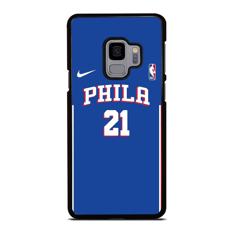 JOEL EMBIID PHILADELPHIA SIXERS NBA Samsung Galaxy S9 Case Cover JOEL EMBIID PHILADELPHIA SIXERS NBA Samsung Galaxy S9 Case Cover