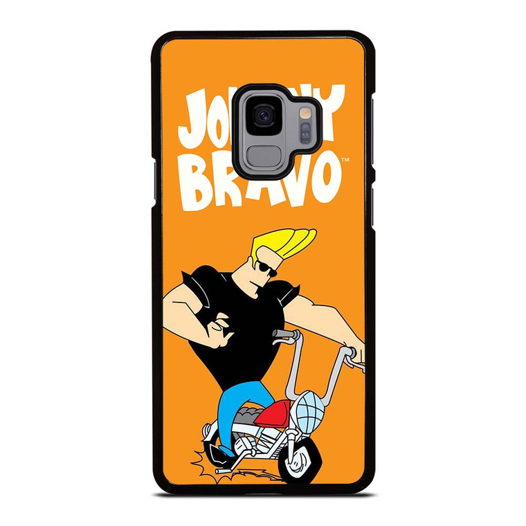 JOHNNY BRAVO CARTOON RIDING BIKE Samsung Galaxy S9 Case Cover JOHNNY BRAVO CARTOON RIDING BIKE Samsung Galaxy S9 Case Cover