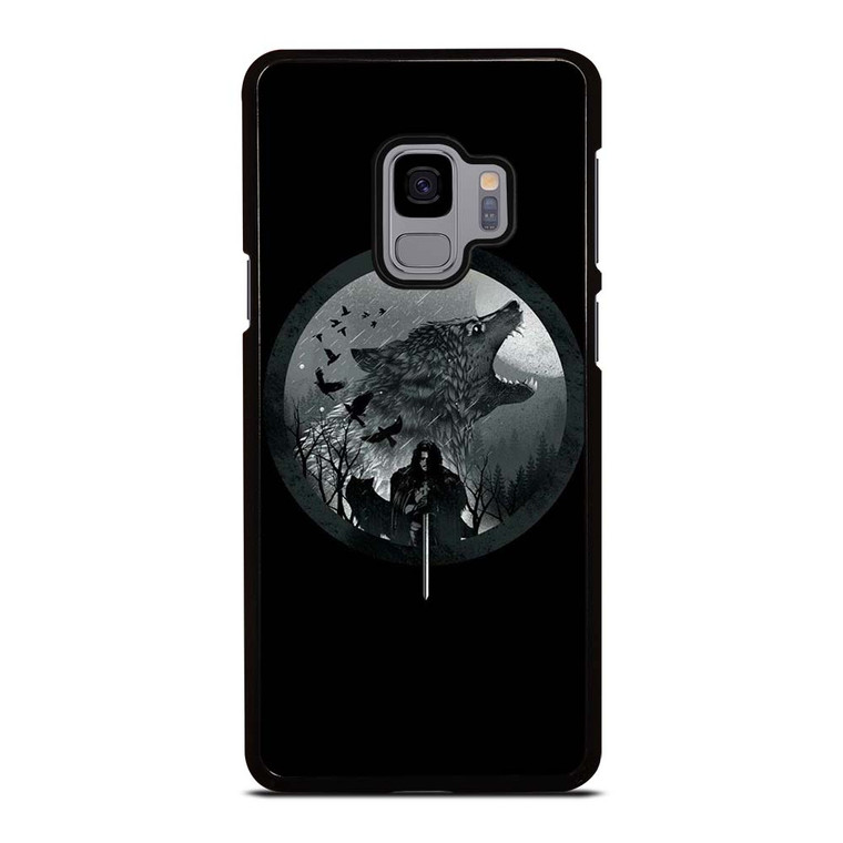 JON SNOW WOLF Samsung Galaxy S9 Case Cover