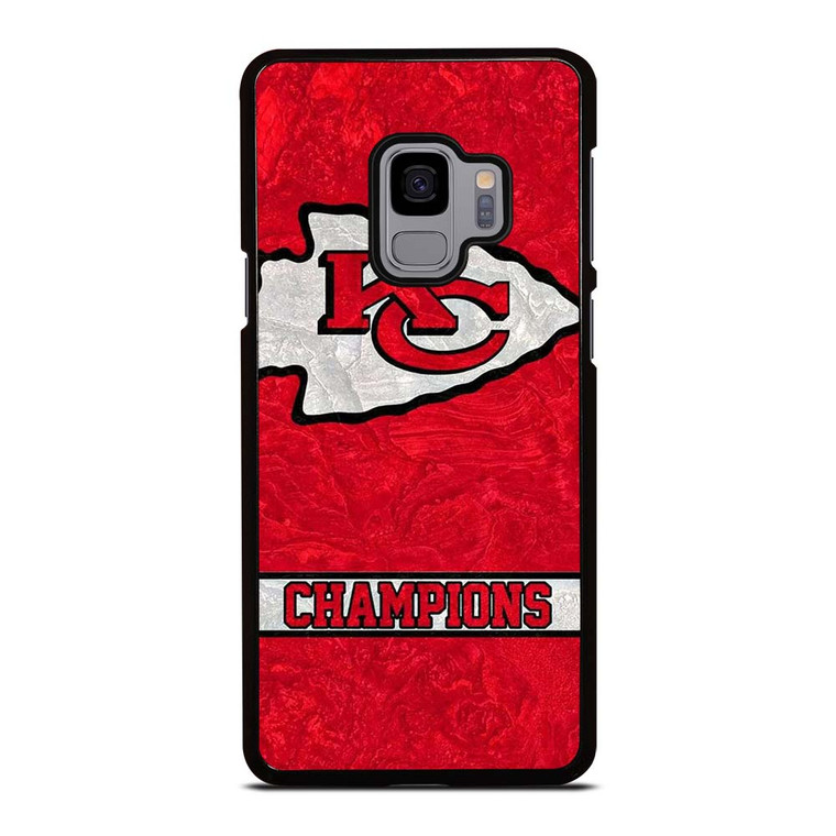 KANSAS CITY CHIEFS CHAMPIONS Samsung Galaxy S9 Case Cover KANSAS CITY CHIEFS CHAMPIONS Samsung Galaxy S9 Case Cover
