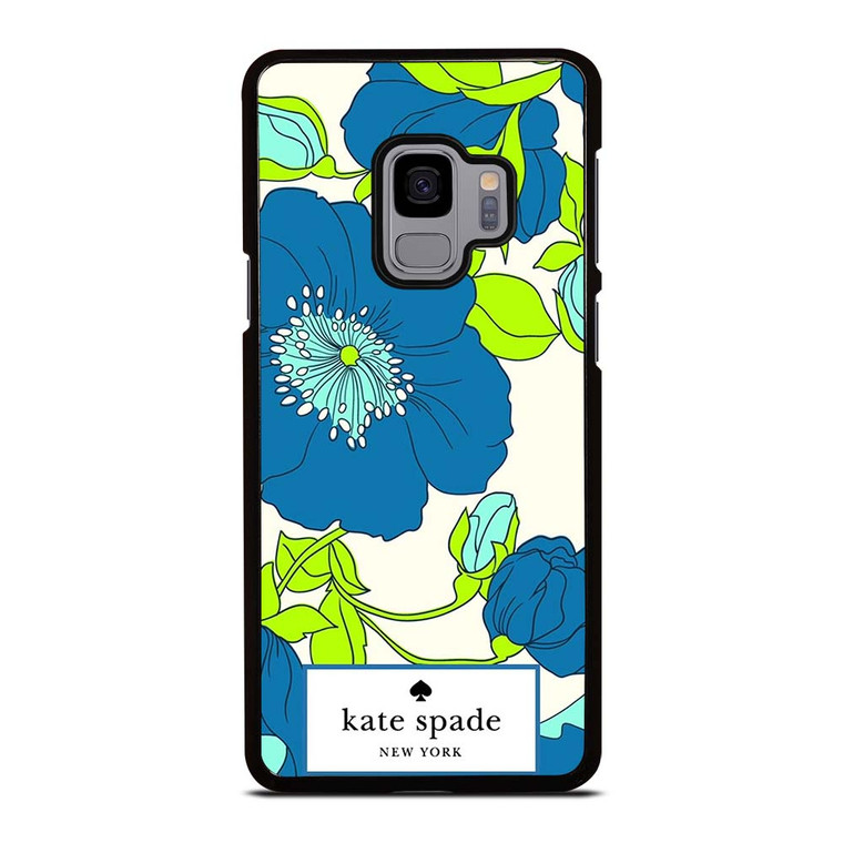 KATE SPADE BLUE FLORAL Samsung Galaxy S9 Case Cover