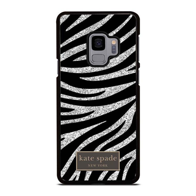 KATE SPADE NEW YORK ZEBRA PATTERN Samsung Galaxy S9 Case Cover KATE SPADE NEW YORK ZEBRA PATTERN Samsung Galaxy S9 Case Cover