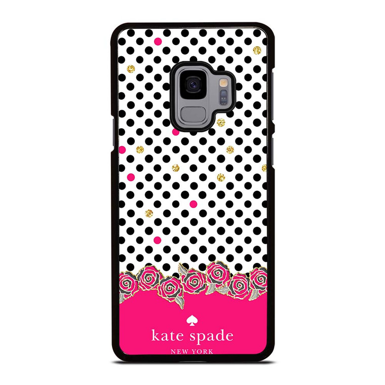 KATE SPADE PINK POLKADOTS Samsung Galaxy S9 Case Cover KATE SPADE PINK POLKADOTS Samsung Galaxy S9 Case Cover