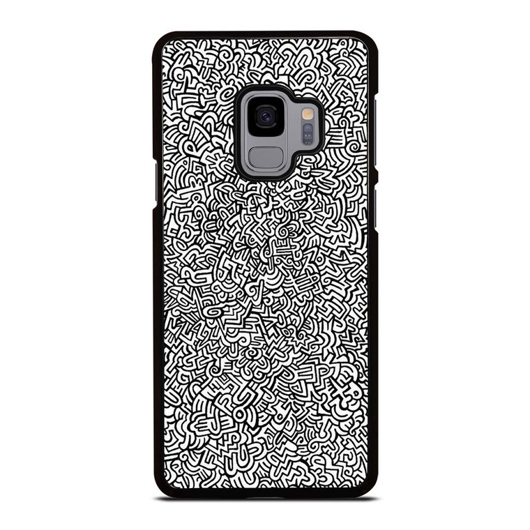 KEITH HARING ABSTRACT Samsung Galaxy S9 Case Cover