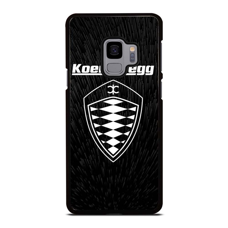 KOENIGSEGG LOGO BLACK PATTERN Samsung Galaxy S9 Case Cover KOENIGSEGG LOGO BLACK PATTERN Samsung Galaxy S9 Case Cover