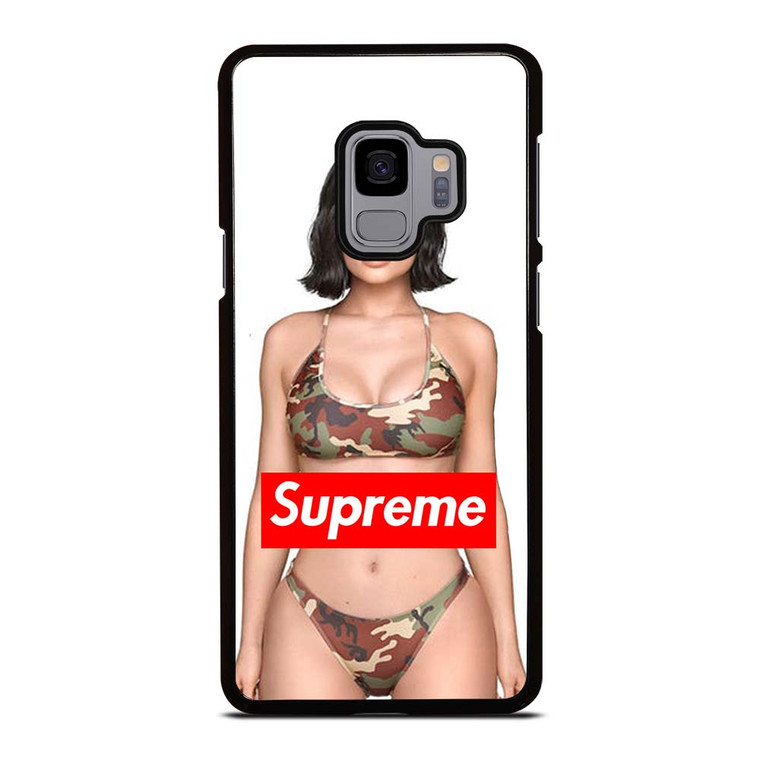 KYLIE JENNER SUPREME CAMO Samsung Galaxy S9 Case Cover