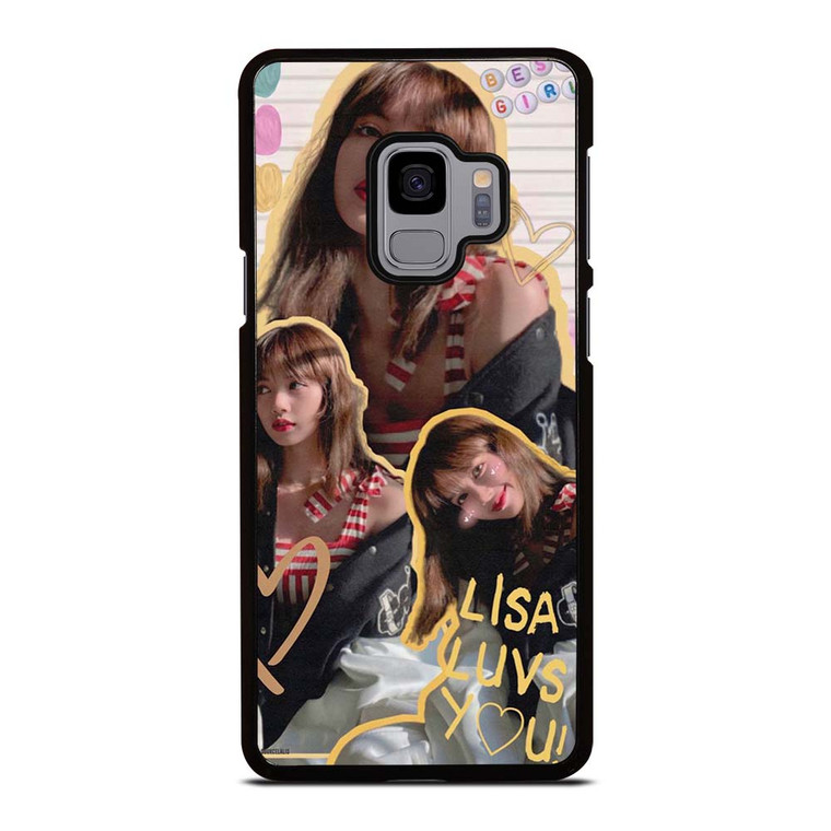 LALISA BLACKPINK CUTE COLLAGE Samsung Galaxy S9 Case Cover