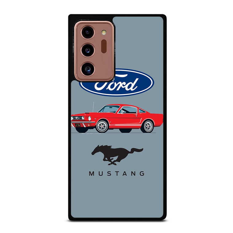 1965 FORD MUSTANG ILLUSTRATION Samsung Galaxy Note 20 Ultra Case Cover