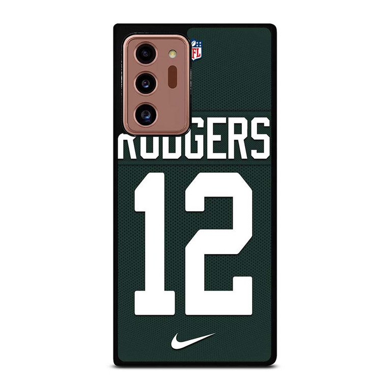AARON RODGERS GREEN BAY PACKERS KIT Samsung Galaxy Note 20 Ultra Case Cover AARON RODGERS GREEN BAY PACKERS KIT Samsung Galaxy Note 20 Ultra Case Cover