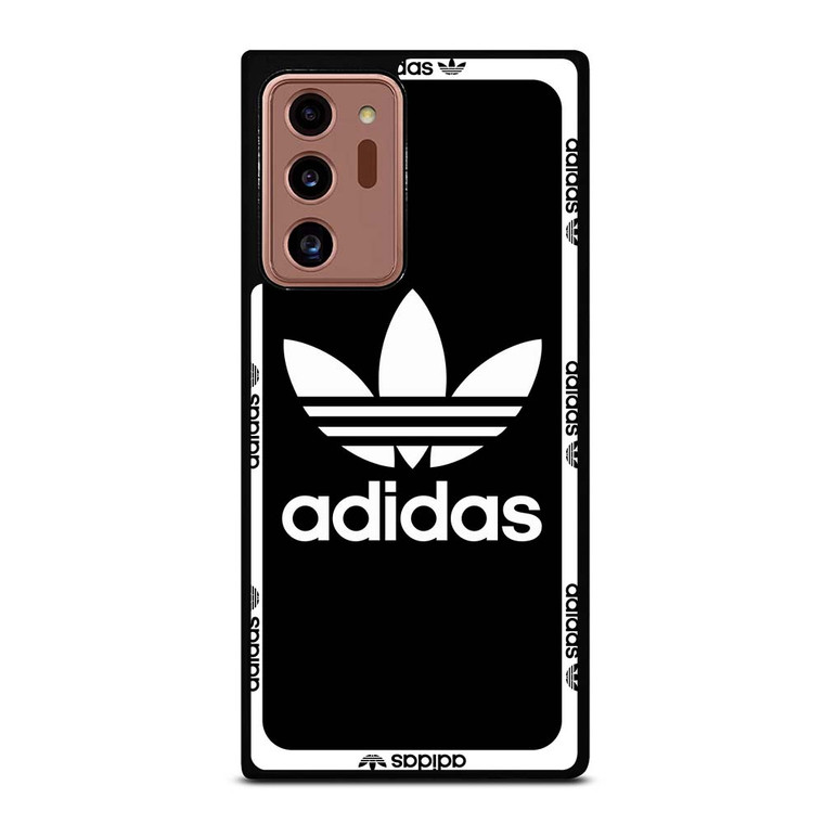 ADIDAS TREFOIL ROUND BLACK Samsung Galaxy Note 20 Ultra Case Cover