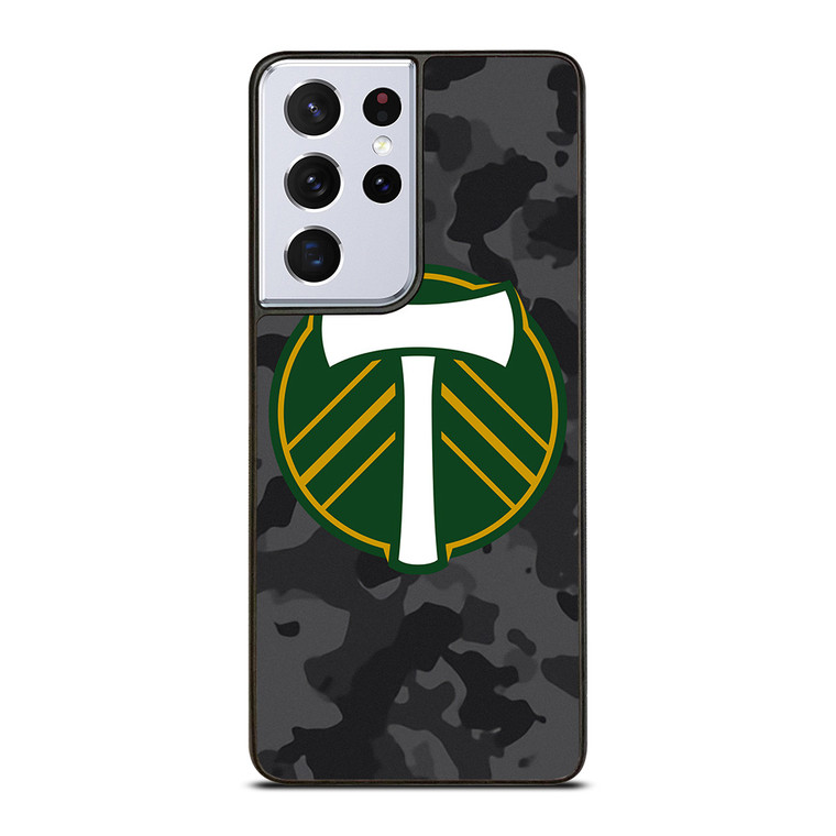 PORTLAND TIMBERS MLS BLACK CAMO Samsung Galaxy S21 Ultra Case Cover