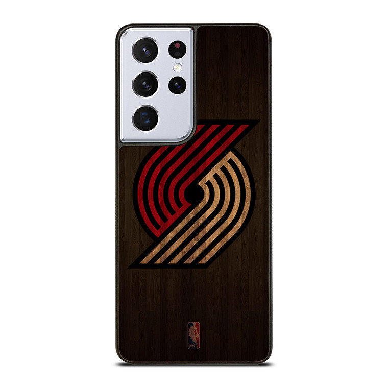PORTLAND TRAIL BLAZERS BASKETBALL COURT NBA Samsung Galaxy S21 Ultra Case Cover