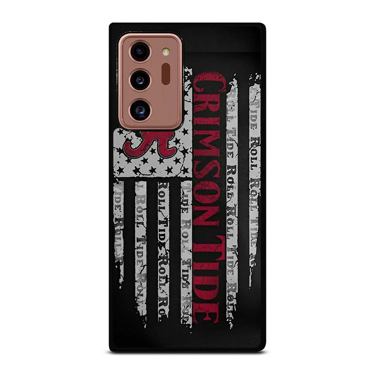 ALABAMA CRIMSON TIDE FLAG MLS Samsung Galaxy Note 20 Ultra Case Cover