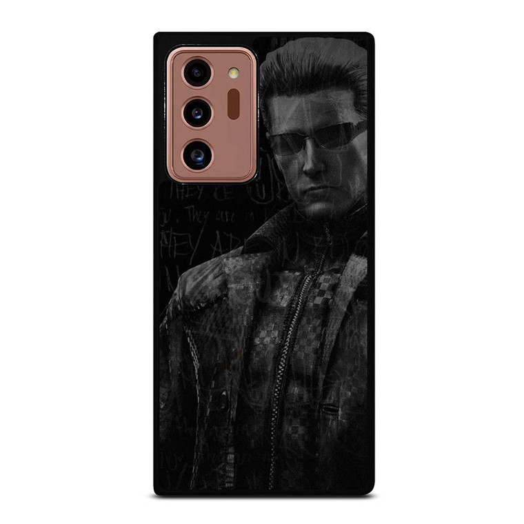 ALBERT WESKER RESIDENT EVIL GAMES Samsung Galaxy Note 20 Ultra Case Cover ALBERT WESKER RESIDENT EVIL GAMES Samsung Galaxy Note 20 Ultra Case Cover