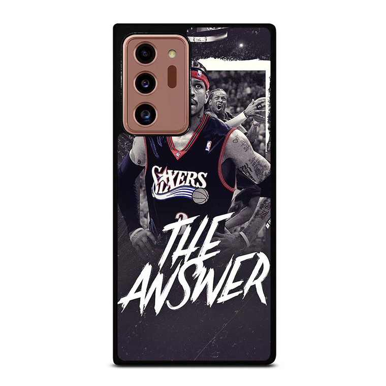 ALLEN IVERSON SIXERS BASKETBALL Samsung Galaxy Note 20 Ultra Case Cover ALLEN IVERSON SIXERS BASKETBALL Samsung Galaxy Note 20 Ultra Case Cover
