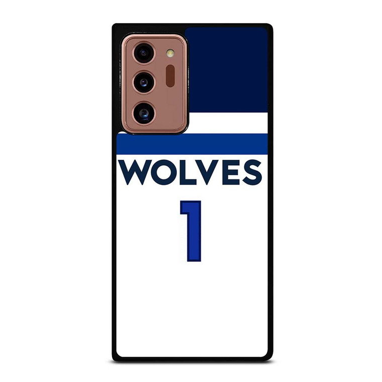 ANTHONY EDWARDS MINNESOTA TIMBERWOLVES NBA Samsung Galaxy Note 20 Ultra Case Cover