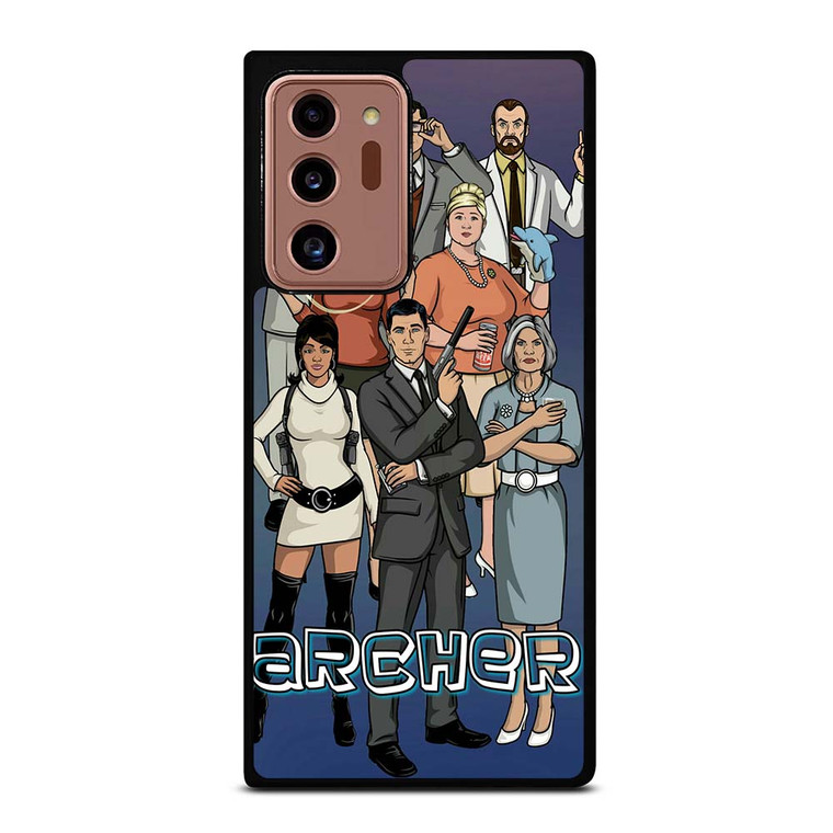 ARCHER CARTOON ALL CAST Samsung Galaxy Note 20 Ultra Case Cover ARCHER CARTOON ALL CAST Samsung Galaxy Note 20 Ultra Case Cover