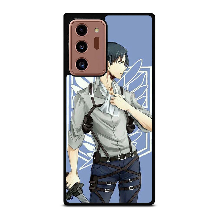 ATTACK ON TITAN ANIME LEVI Samsung Galaxy Note 20 Ultra Case Cover ATTACK ON TITAN ANIME LEVI Samsung Galaxy Note 20 Ultra Case Cover