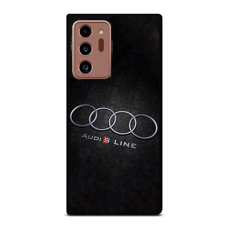 AUDI S LINE CAR EMBLEM Samsung Galaxy Note 20 Ultra Case Cover