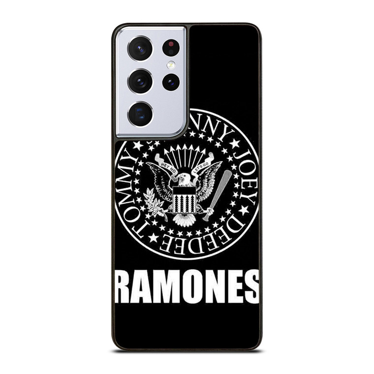 RAMONES ROCK BAND LOGO Samsung Galaxy S21 Ultra Case Cover