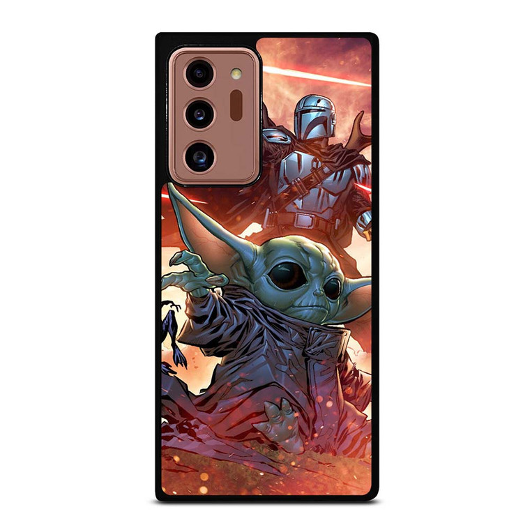 BABY YODA AND THE MANDALORIAN STAR WARS Samsung Galaxy Note 20 Ultra Case Cover