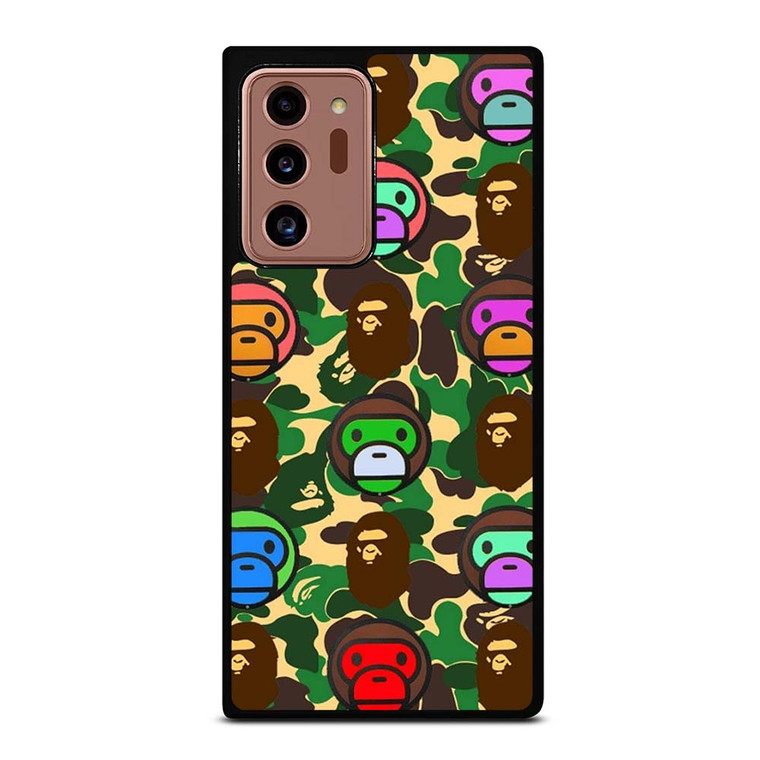 BAPE BABY MILO CAMO Samsung Galaxy Note 20 Ultra Case Cover