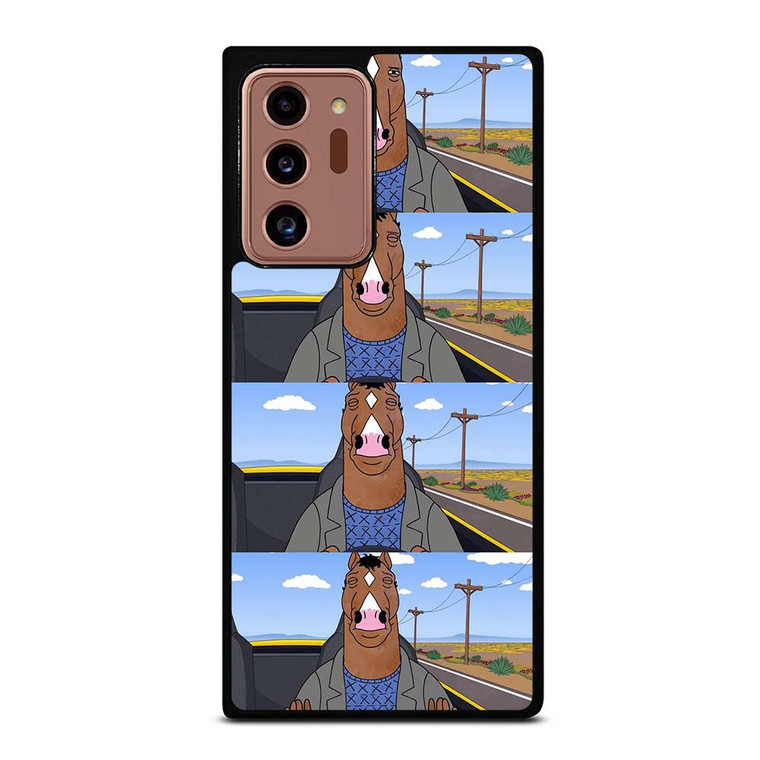 BOJACK HORSEMAN FACE COLLAGE Samsung Galaxy Note 20 Ultra Case Cover