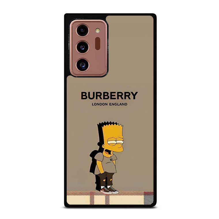 BURBERRY LONDON THE SIMPSONS Samsung Galaxy Note 20 Ultra Case Cover