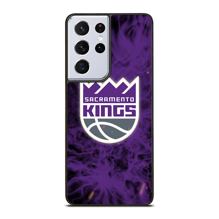 SACRAMENTO KINGS BASKETBALL NBA FIRE Samsung Galaxy S21 Ultra Case Cover