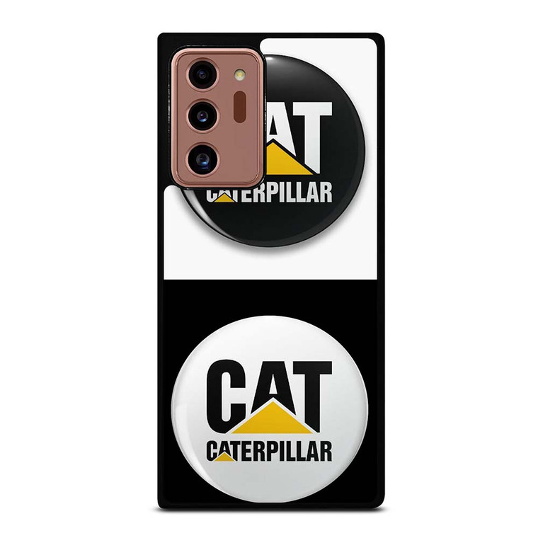 CAT CATERPILLAR WHITE BLACK Samsung Galaxy Note 20 Ultra Case Cover