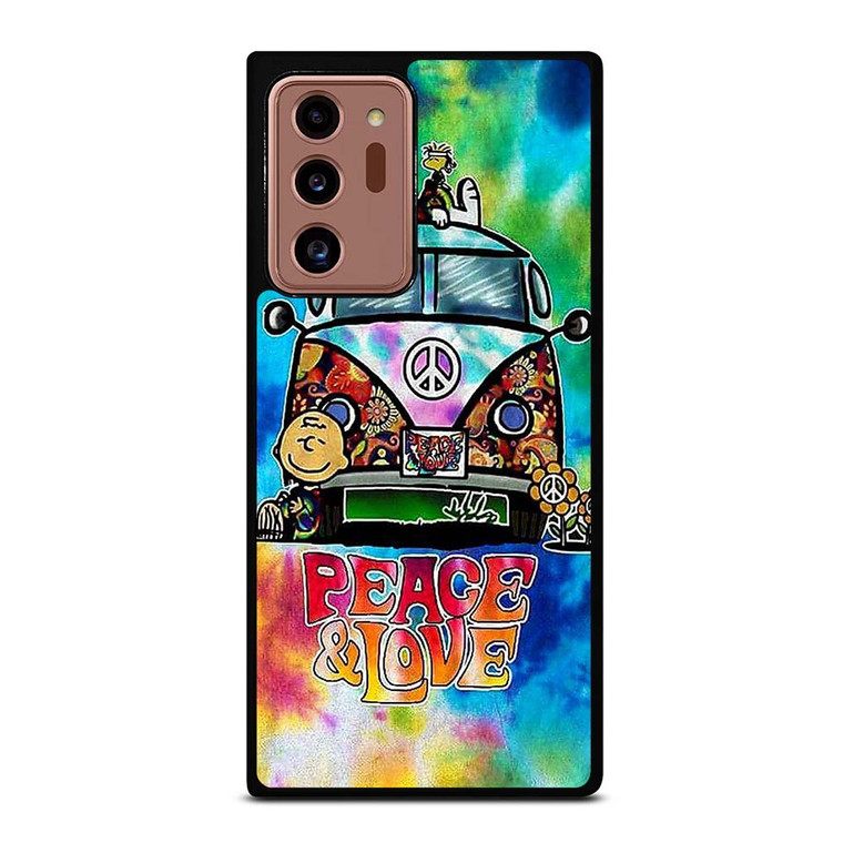CHARLIE BROWN PEANUTS PEACE LOVE Samsung Galaxy Note 20 Ultra Case Cover