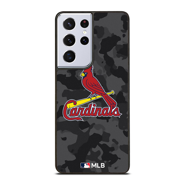 SAINT LOUIS CARDINALS BASEBALL BLACK CAMO Samsung Galaxy S21 Ultra Case Cover