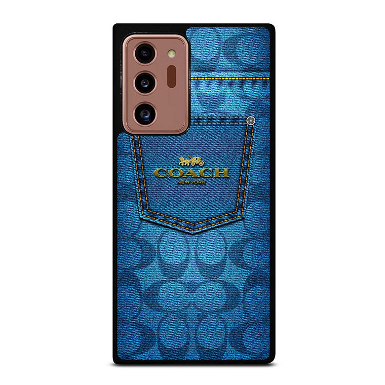 COACH JEANS Samsung Galaxy Note 20 Ultra Case Cover COACH JEANS Samsung Galaxy Note 20 Ultra Case Cover