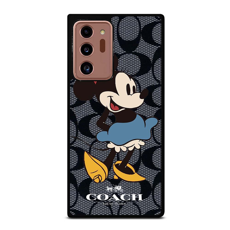 COACH MINNIE MOUSE  Samsung Galaxy Note 20 Ultra Case Cover COACH MINNIE MOUSE  Samsung Galaxy Note 20 Ultra Case Cover